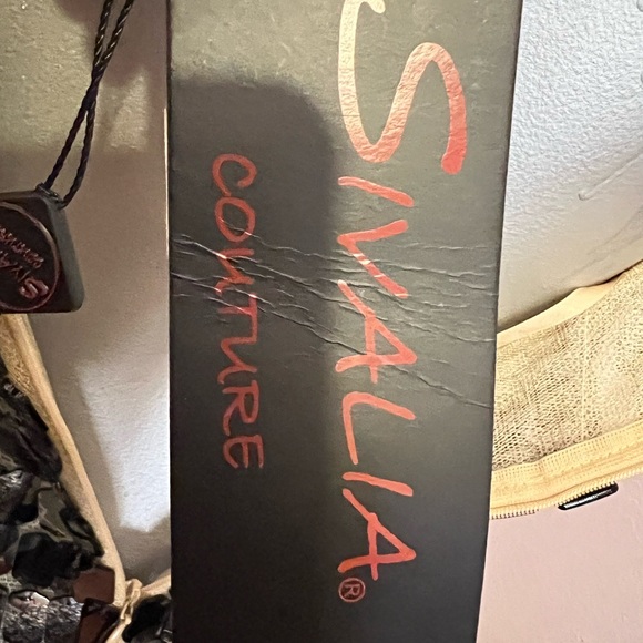 Musani Gold Gray Sequin Mini Dress - Metallic Party Bodycon - Picture 8 of 8